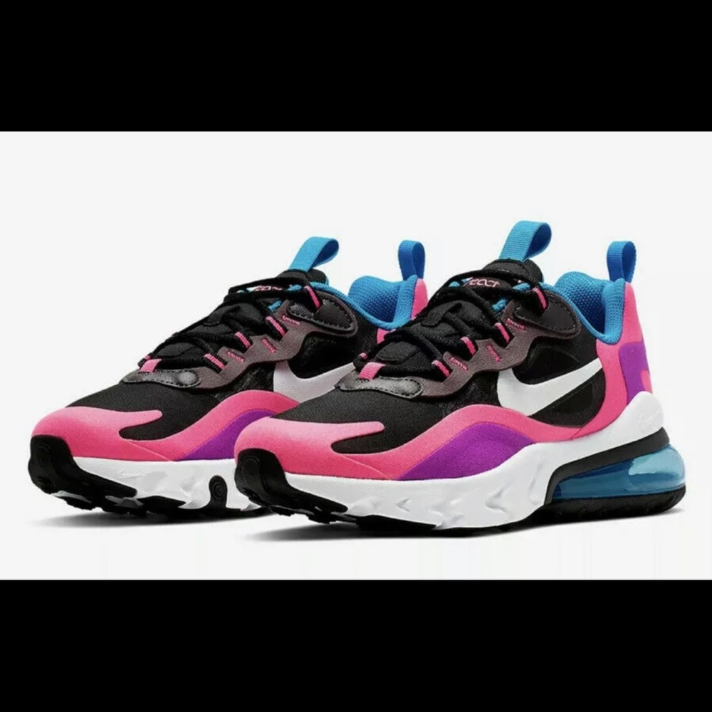 Nike Air Max 270 React GS Hyper Pink Women…